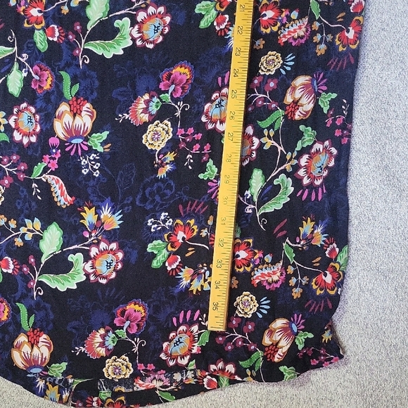 Democracy Multicolor Floral Dress Size 1X - Picture 4 of 9